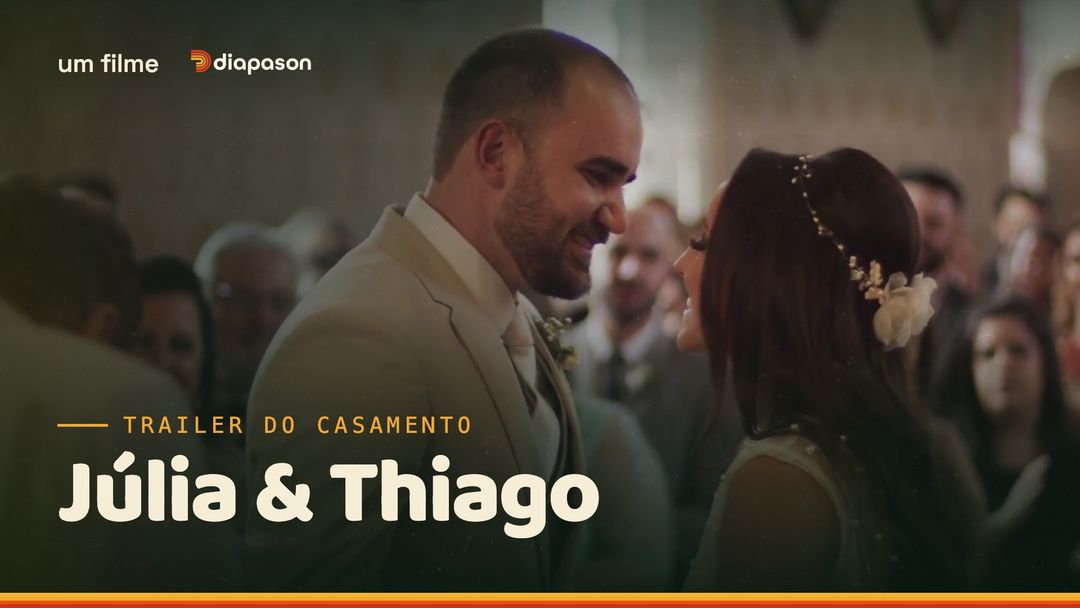 Capa do vídeo Júlia & Thiago, Trailer do casamento